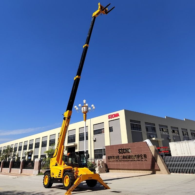 رافعة تلسكوبية SOCMA HNT4017-4Z سعة 4 أطنان و17 مترًا للإنشاءات والزراعة