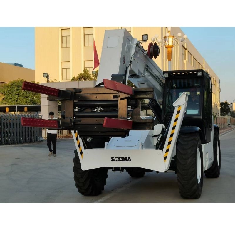 رافعة تلسكوبية SOCMA HNT7510-4Z سعة 7.5 أطنان و10 أمتار للإنشاءات والتعدين