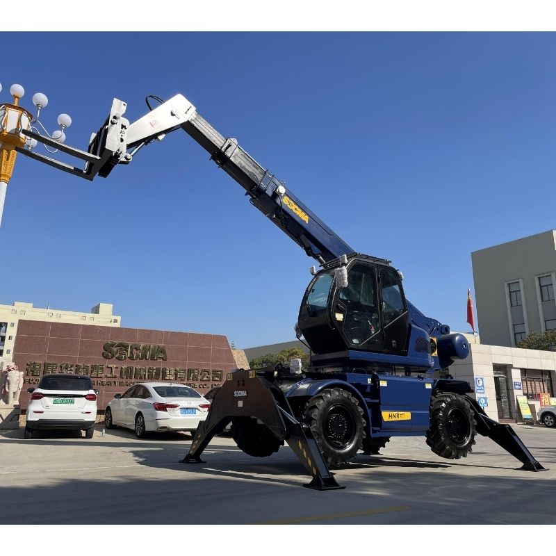 SOCMA HNTR4015-4Z رافعات تلسكوبية دوارة بوزن 4 طن وارتفاع 15 متر للاستخدام في البناء والصناعة