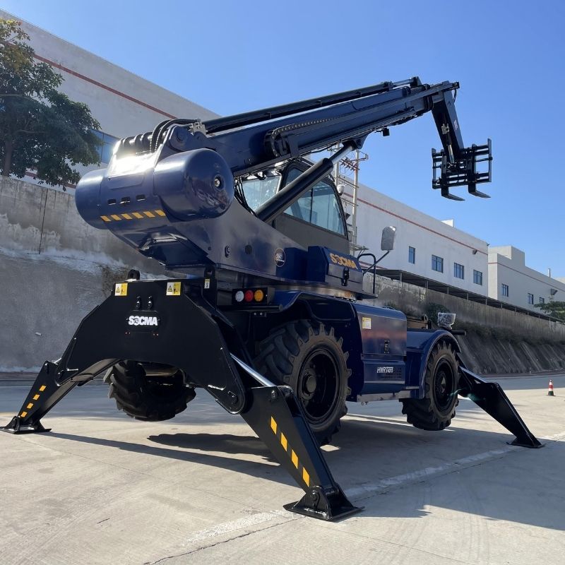 SOCMA HNTR4015-4Z رافعات تلسكوبية دوارة بوزن 4 طن وارتفاع 15 متر للاستخدام في البناء والصناعة